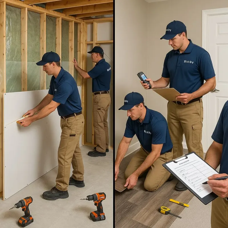 Repairs and Reconstruction process in Port Hueneme, CA