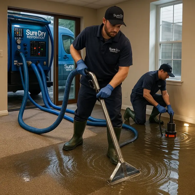 Water Extraction and Removal process in Port Hueneme, CA